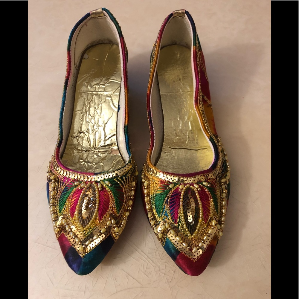 Vintage Indian kitten heel - Picture 3 of 8